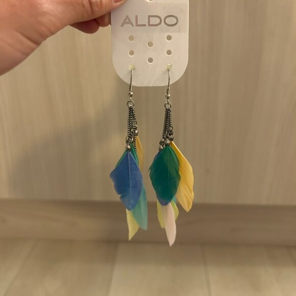 Feather earrings - Picture 2 of 4